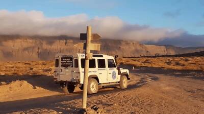 La Graciosa Jeep Safari Playa De las Conchas